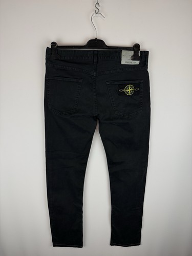Black stone island jeans - island,