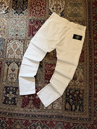 Jeans stone island bianco - stone, raro