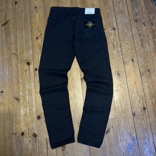 Jeans denim black stone island - denim,