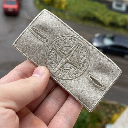 Patch stone island ghost beige - stone,